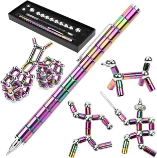Набор магнитная ручка конструктор Polar Pen стилус, разноцветная, мініатюра 1