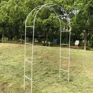 Свадебная арка 240x140x38см белая, мініатюра 1