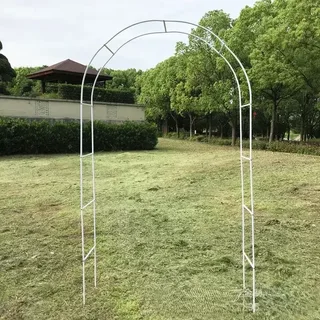 Свадебная арка 240x140x38см белая, мініатюра 4