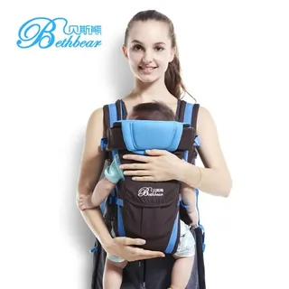Детский рюкзак кенгуру BABY CARRIER - 4в1: эргорюкзак, слинг, мініатюра 2