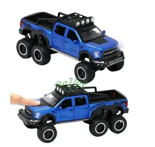 Машинка колекционная пикап Ford Raptor,с мотоциклом,батарея, мініатюра 10