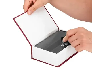 Книга сейф металический + 2 ключа, мініатюра 6