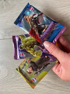 Карточки Супергероев, Marvel,288шт набор марвел, мініатюра 7