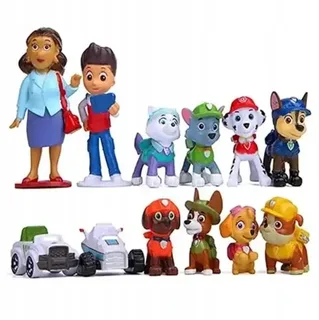 Набор фигурок Щенячий патруль 12 героев в комплекте Paw Patrol, мініатюра 1