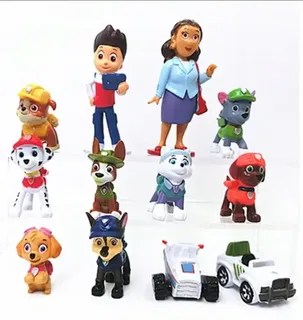 Набор фигурок Щенячий патруль 12 героев в комплекте Paw Patrol, мініатюра 2