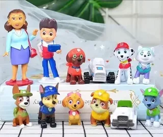 Набор фигурок Щенячий патруль 12 героев в комплекте Paw Patrol, мініатюра 4