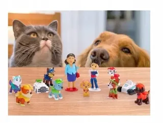 Набор фигурок Щенячий патруль 12 героев в комплекте Paw Patrol, мініатюра 6