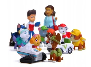 Набор фигурок Щенячий патруль 12 героев в комплекте Paw Patrol, мініатюра 7