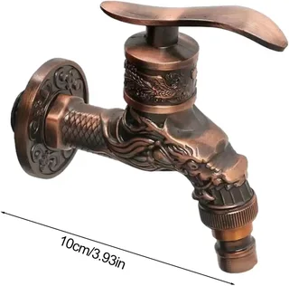 Кран садовый,уличный кран для воды,ретро,выход под садовый шланг, мініатюра 7