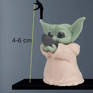 Фигурки Йода Малыш 5шт Sanix из Звездные войны Мандалорец Baby Yoda, мініатюра 4