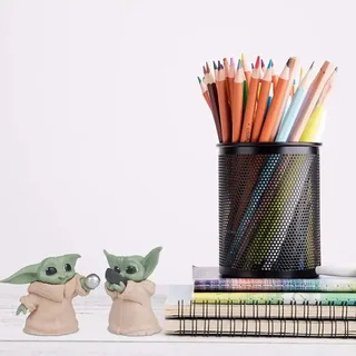 Фигурки Йода Малыш 5шт Sanix из Звездные войны Мандалорец Baby Yoda, мініатюра 6