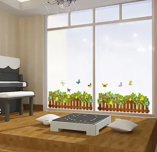 Декоративные наклейки на стену 3D с цветами, мініатюра 6