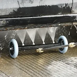 Мойка днища автомобиля на колесах для мойки высокого давления, мініатюра 7