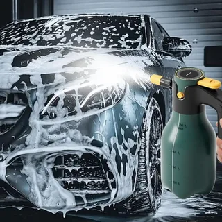 Электрический пеногенератор 2L аккумуляторный для мойки авто распылитель, мініатюра 6