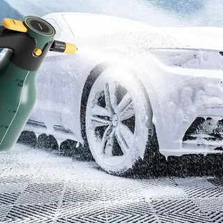 Электрический пеногенератор 2L аккумуляторный для мойки авто распылитель, мініатюра 7