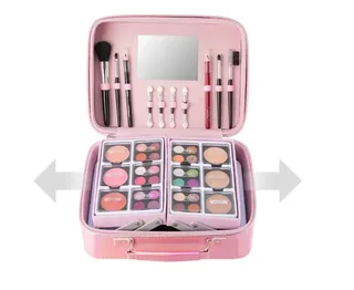 Набор косметики для макияжа для подростков и женщин в чемоданчике Miss Young Make Up 35 элементов, мініатюра 8