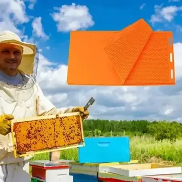 Силиконовая матрица для вощины 2 части, чёткая печать, 44×28 см
