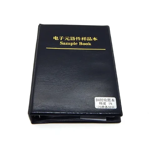Набор резисторы SMD 0402 книга 170 номиналов по 50 шт
