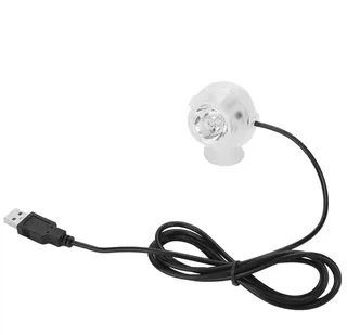 Лампа для аквариума цветная USB, IP68, 360° поворот, мініатюра 4