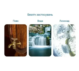 Диспенсер дозатор для воды,алкоголя складной 3.5л, мініатюра 9