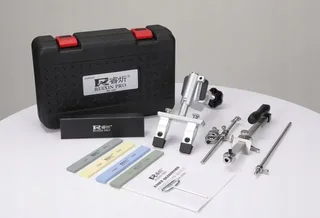 Точильный станок для ножей профессиональная точилка RUIXIN PRO RX-009 + 4 бруска станок для заточки ножей, мініатюра 6