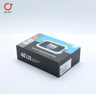 Роутер Wi-Fi модем мобильный 4G LTE OLAX MT80 3000 mAh портативный модем с SIM-картой, мініатюра 4