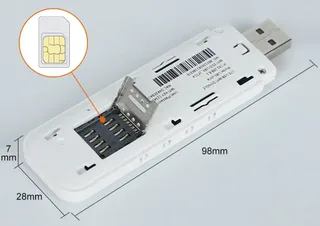 Роутер Wi-Fi 4G LTE USB модем OLAX U80 USB stick microSIM, мініатюра 7