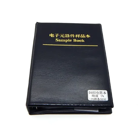 Набор резисторы SMD 0402 книга 170 номиналов по 50 шт