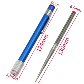 Точилка для ножей в виде ручки складная алмазная 2 шт для ножей крючков инструментов, мініатюра 6