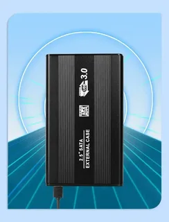 Внешний карман HDD/SSD 2.5 USB3.0 до 4Tb/5Gbps Черный, мініатюра 5