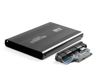 Внешний карман HDD/SSD 2.5 USB3.0 до 4Tb/5Gbps Черный, мініатюра 7