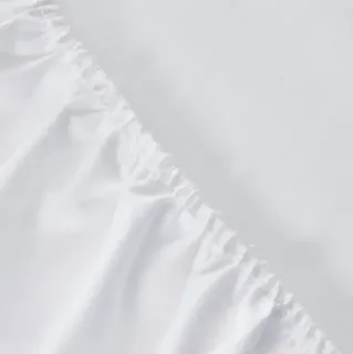 Наматрасник непромокаемый 160×200×30 см с TPU-покрытием простынь на резинке для защиты матраса Белый, мініатюра 5