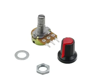 Набор потенциометров B1K–B1M 10 шт,сменные резисторы DIY, мініатюра 2