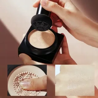 Тональный кушон Beauty LINASI увлажняющий с SPF натуральное покрытие, мініатюра 6