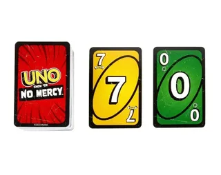 UNO No Mercy Без пощады карточная настольная игра 168 карт, новые правила и штрафные карты, мініатюра 7